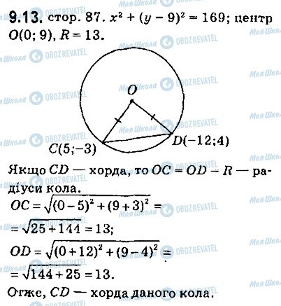 ГДЗ Геометрия 9 класс страница 13