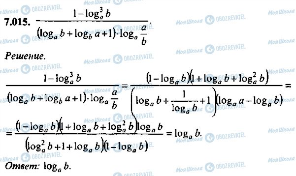 ГДЗ Алгебра 9 клас сторінка 15