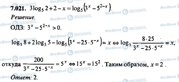 ГДЗ Алгебра 9 клас сторінка 21