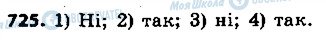 ГДЗ Геометрія 9 клас сторінка 725
