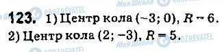 ГДЗ Геометрія 9 клас сторінка 123