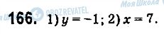 ГДЗ Геометрія 9 клас сторінка 166