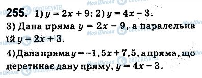ГДЗ Геометрія 9 клас сторінка 255