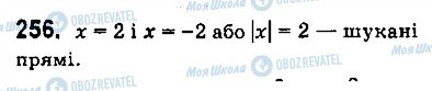 ГДЗ Геометрія 9 клас сторінка 256