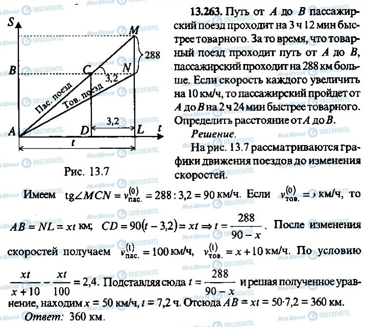 ГДЗ Алгебра 9 класс страница 263