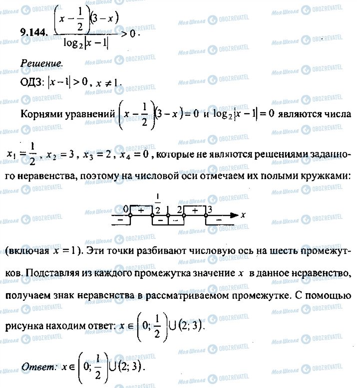 ГДЗ Алгебра 9 клас сторінка 144