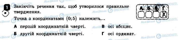 ГДЗ Геометрія 9 клас сторінка 1