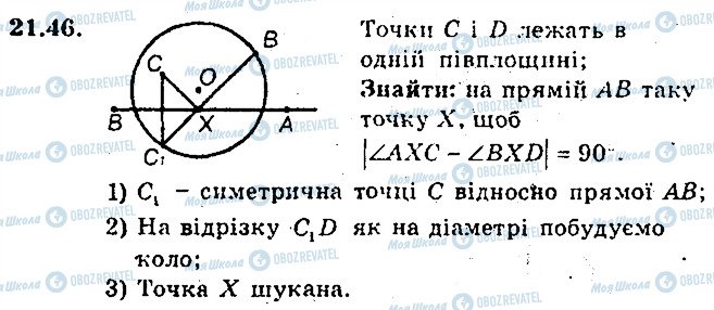 ГДЗ Геометрія 9 клас сторінка 46