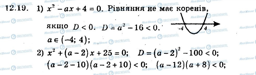 ГДЗ Алгебра 9 класс страница 19