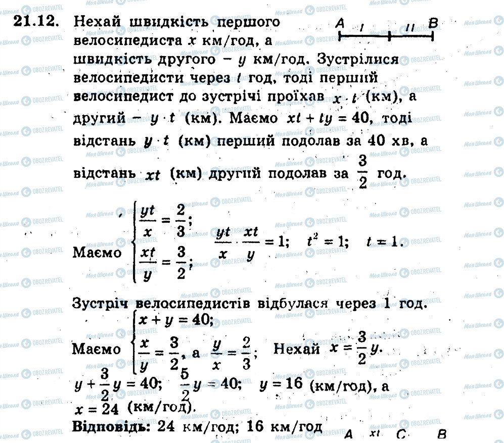 ГДЗ Алгебра 9 класс страница 12