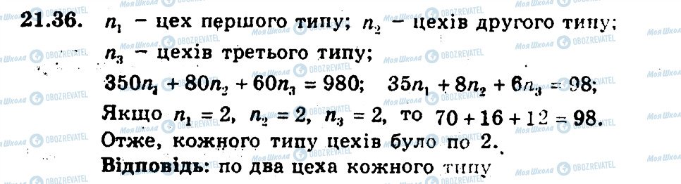 ГДЗ Алгебра 9 клас сторінка 36