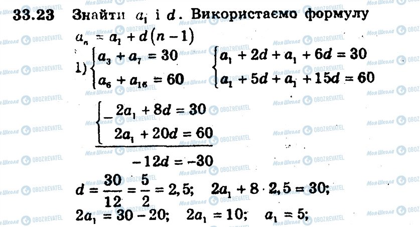 ГДЗ Алгебра 9 класс страница 23