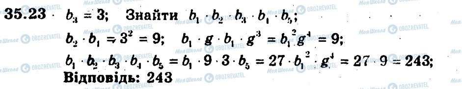ГДЗ Алгебра 9 клас сторінка 23