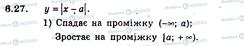 ГДЗ Алгебра 9 клас сторінка 27