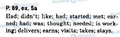 ГДЗ Англійська мова 9 клас сторінка page89