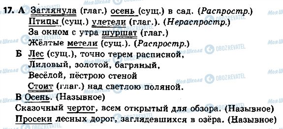 ГДЗ Русский язык 9 класс страница 17