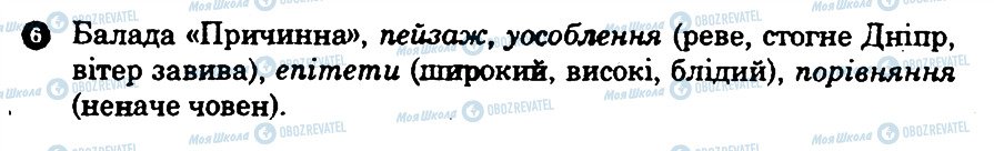 ГДЗ Українська література 9 клас сторінка 6