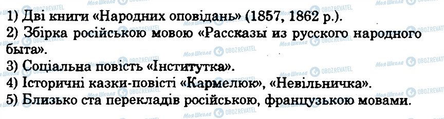 ГДЗ Українська література 9 клас сторінка 7