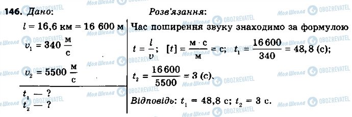 ГДЗ Фізика 9 клас сторінка 146