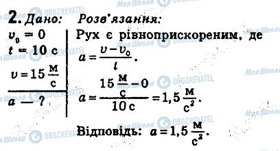 ГДЗ Фізика 9 клас сторінка 2