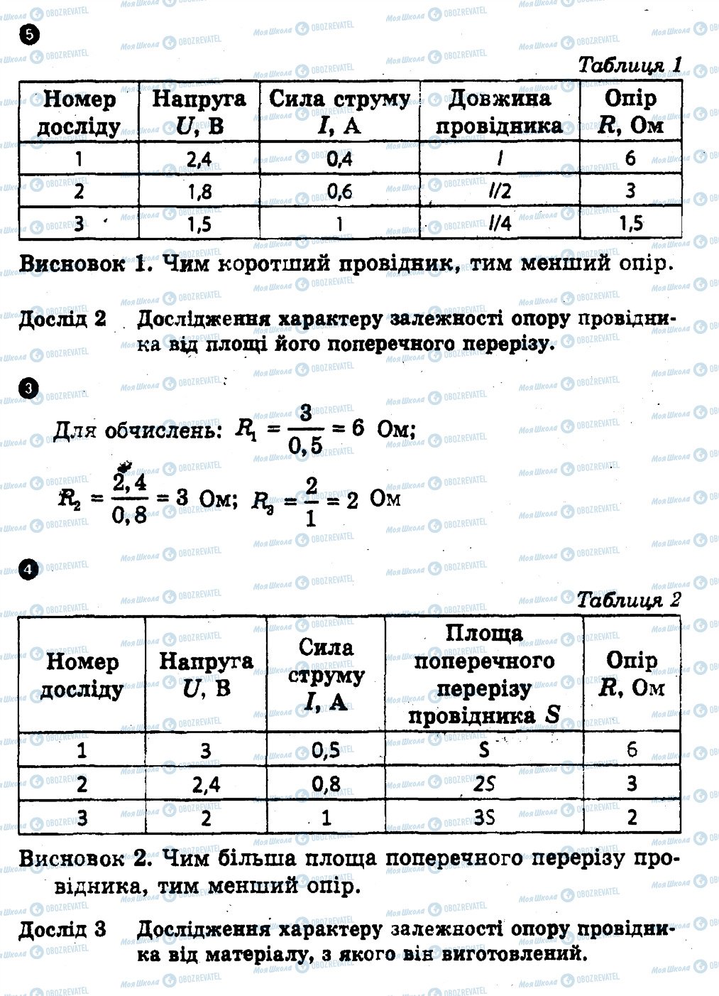 ГДЗ Фізика 9 клас сторінка ЛР5