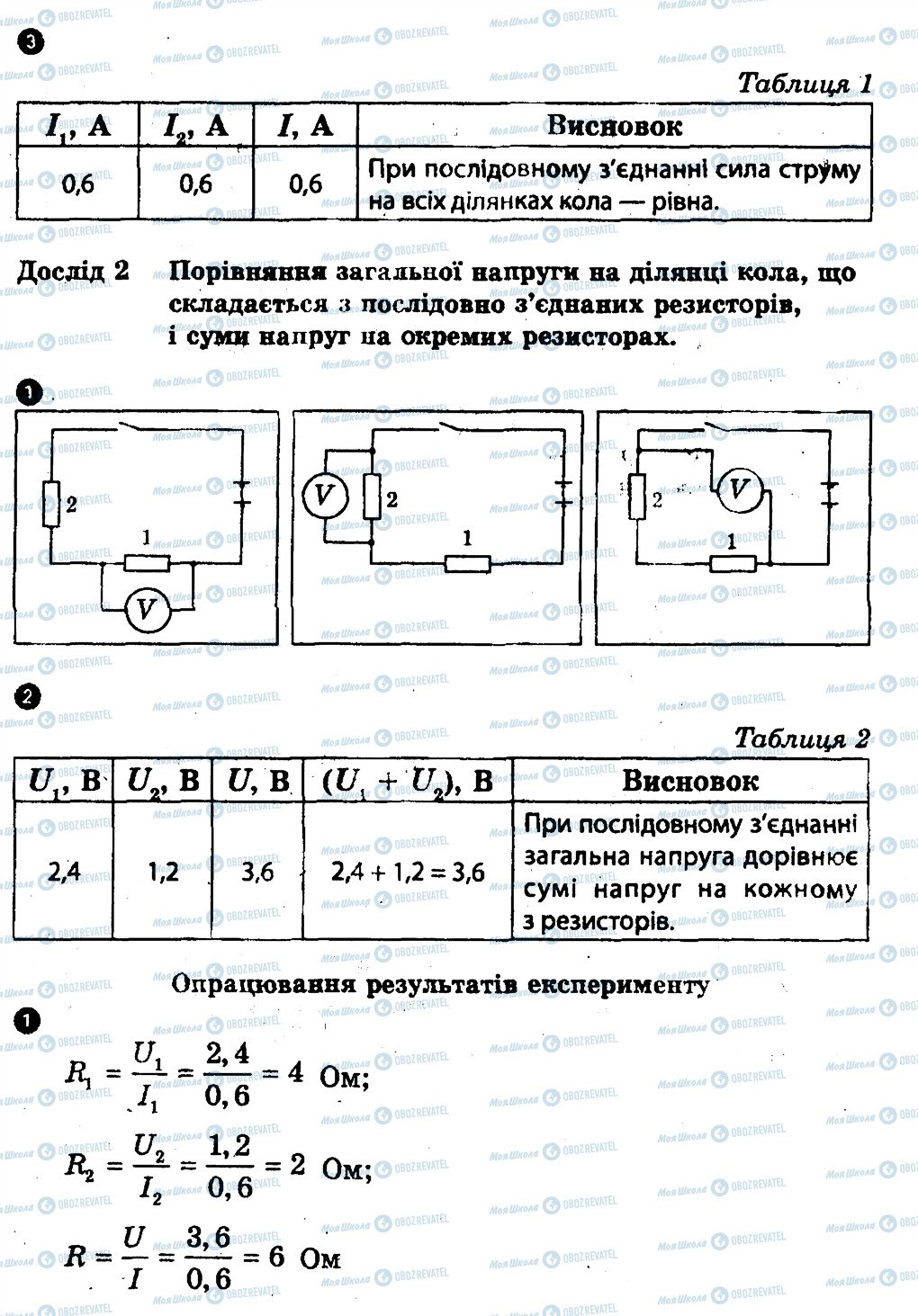 ГДЗ Фізика 9 клас сторінка ЛР6