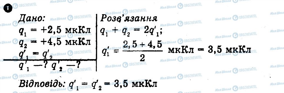 ГДЗ Фізика 9 клас сторінка 1