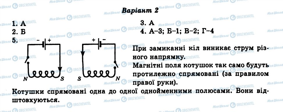 ГДЗ Фізика 9 клас сторінка СР12