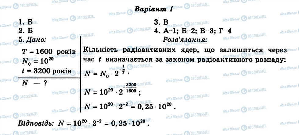 ГДЗ Физика 9 класс страница СР15