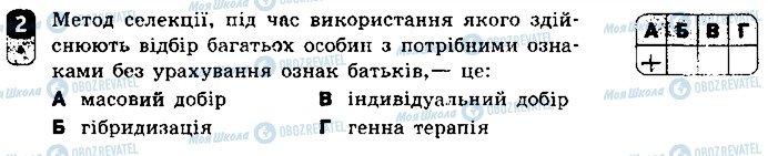 ГДЗ Біологія 9 клас сторінка 2