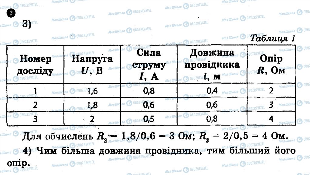 ГДЗ Фізика 9 клас сторінка 3