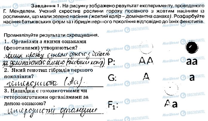 ГДЗ Биология 9 класс страница ст66завд1