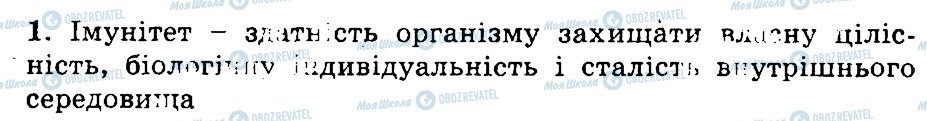 ГДЗ Біологія 9 клас сторінка 1