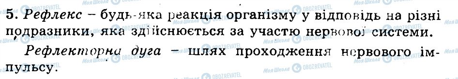 ГДЗ Біологія 9 клас сторінка 5