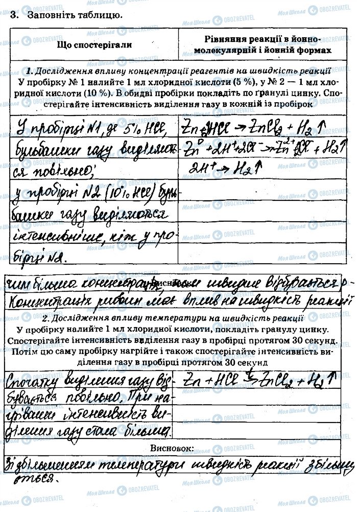 ГДЗ Химия 9 класс страница ст44завд3