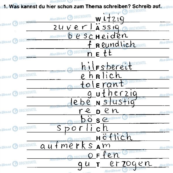 ГДЗ Німецька мова 9 клас сторінка ст21впр1