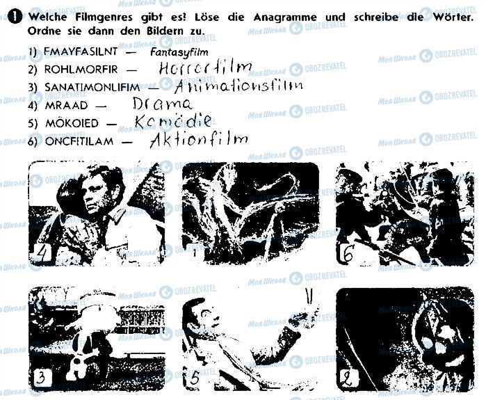 ГДЗ Німецька мова 9 клас сторінка ст25вп1