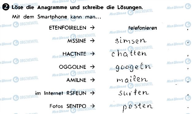 ГДЗ Німецька мова 9 клас сторінка ст47вп2