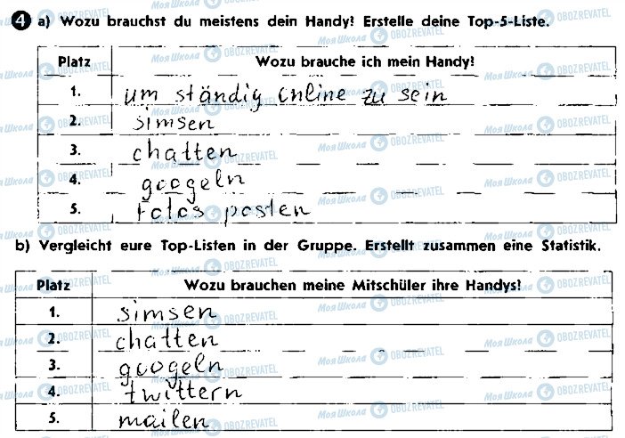 ГДЗ Немецкий язык 9 класс страница ст48вп4