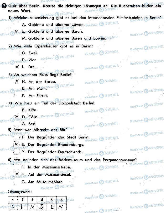ГДЗ Німецька мова 9 клас сторінка ст83вп3