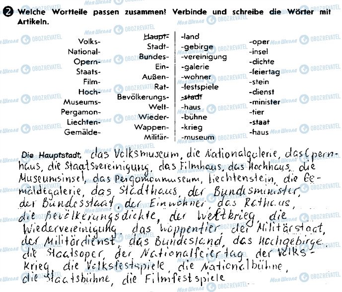 ГДЗ Німецька мова 9 клас сторінка ст94вп2