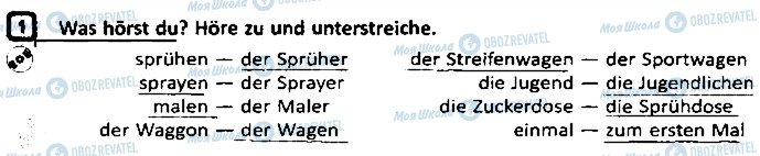 ГДЗ Німецька мова 9 клас сторінка ст18впр1