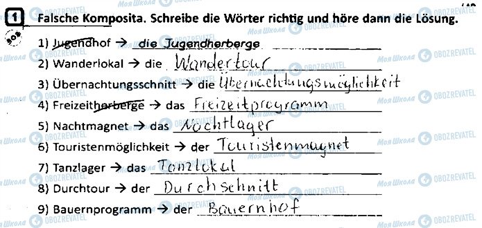 ГДЗ Німецька мова 9 клас сторінка ст20впр1