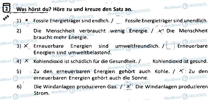 ГДЗ Німецька мова 9 клас сторінка ст33впр2