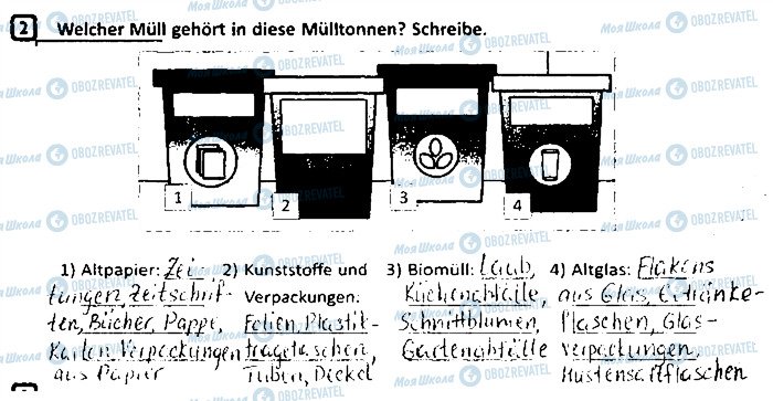 ГДЗ Німецька мова 9 клас сторінка ст35впр2