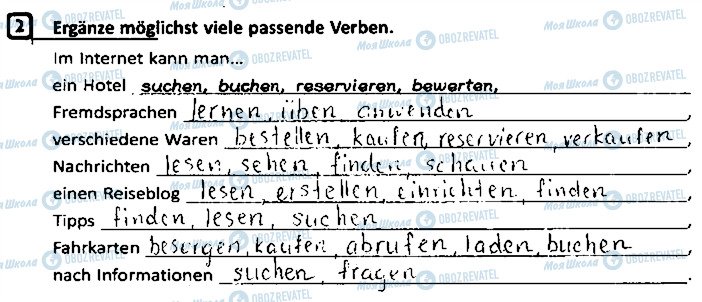 ГДЗ Німецька мова 9 клас сторінка ст47впр2