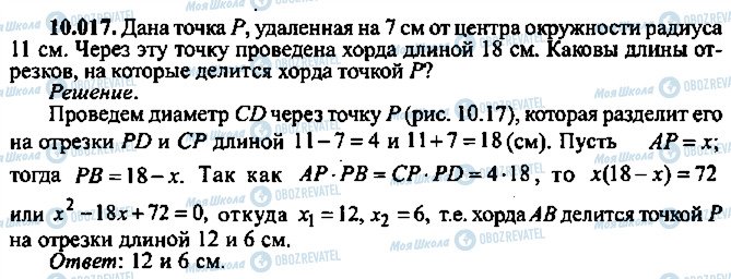 ГДЗ Алгебра 10 класс страница 17