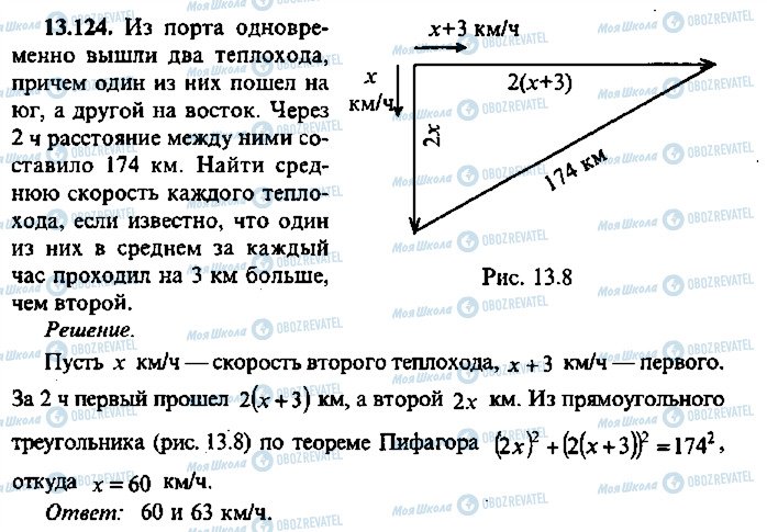 ГДЗ Алгебра 10 клас сторінка 124