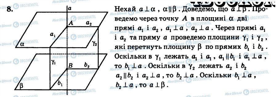 ГДЗ Геометрія 10 клас сторінка КР4