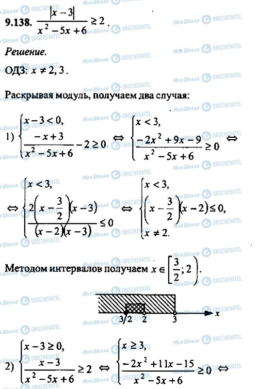 ГДЗ Алгебра 10 класс страница 138